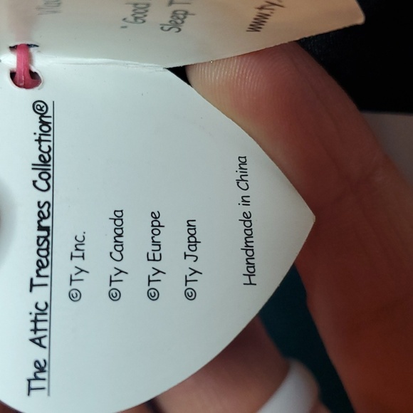 Halloween Ty Vlad Beanie Baby Attic Treasures Vintage, Bat Beanie Baby - Picture 5 of 6